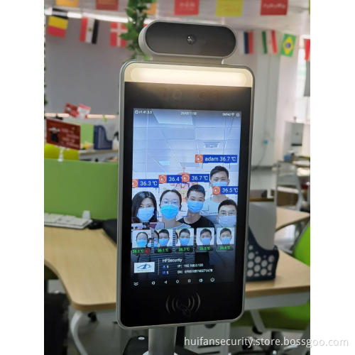 RA08TPlus Multi Face Temperature Detection and Recognition Terminal